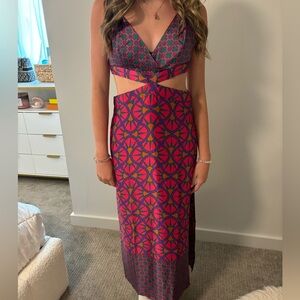 House of Harlow satin dress